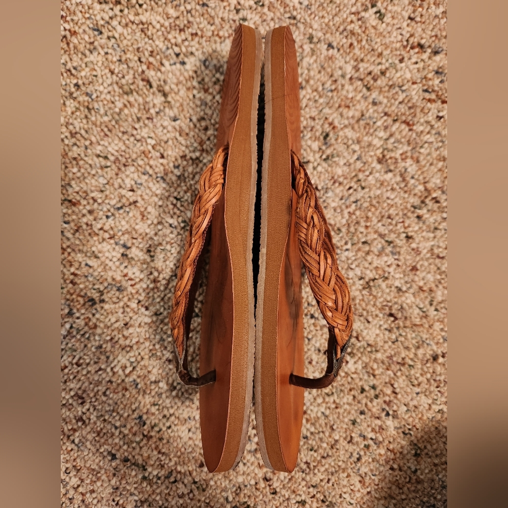 Tan-ish Brown Sandals - Picture 3 of 4